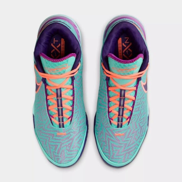 Nike Zoom LeBron NXXT Genisus Hyper Turquoise / Purple Size: 11 NEW - Picture 3 of 6